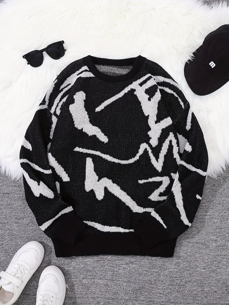 Graffiti Style Sweater