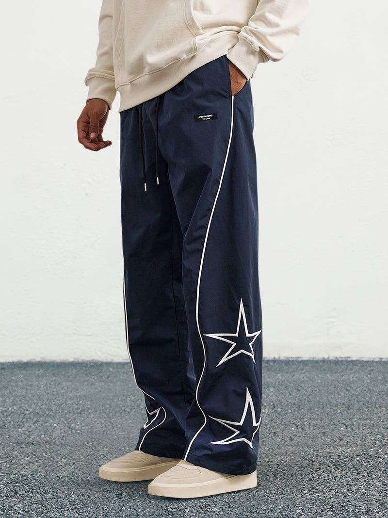 Star-Stripe Track Pants