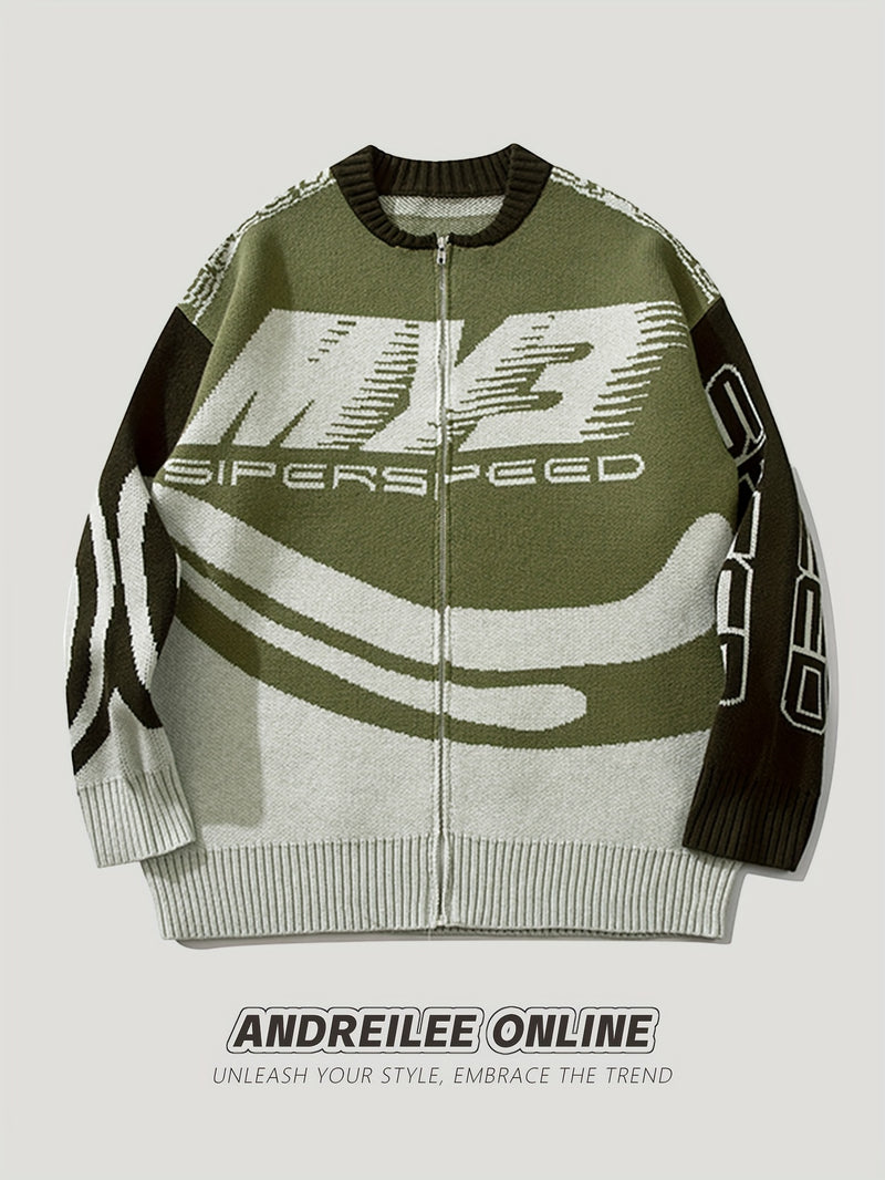 'RIDER MORE' Zip Up