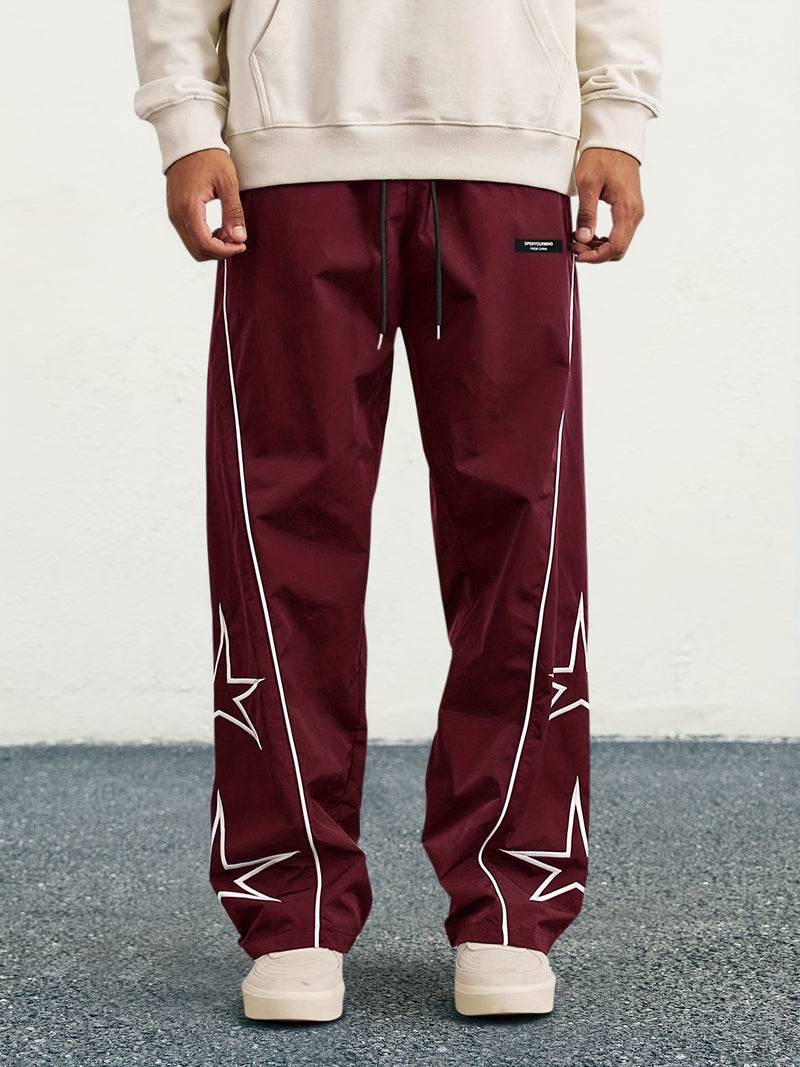 Star-Stripe Track Pants