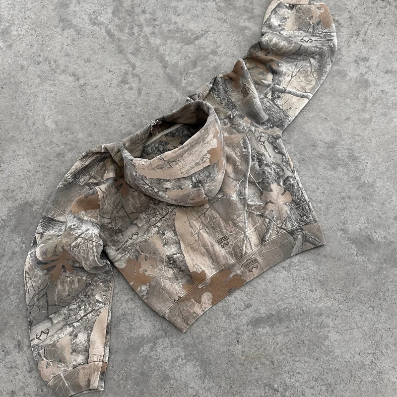 CAMO ZIP UP