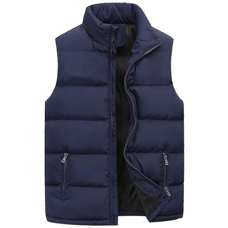 Puffer Vest with Zipper