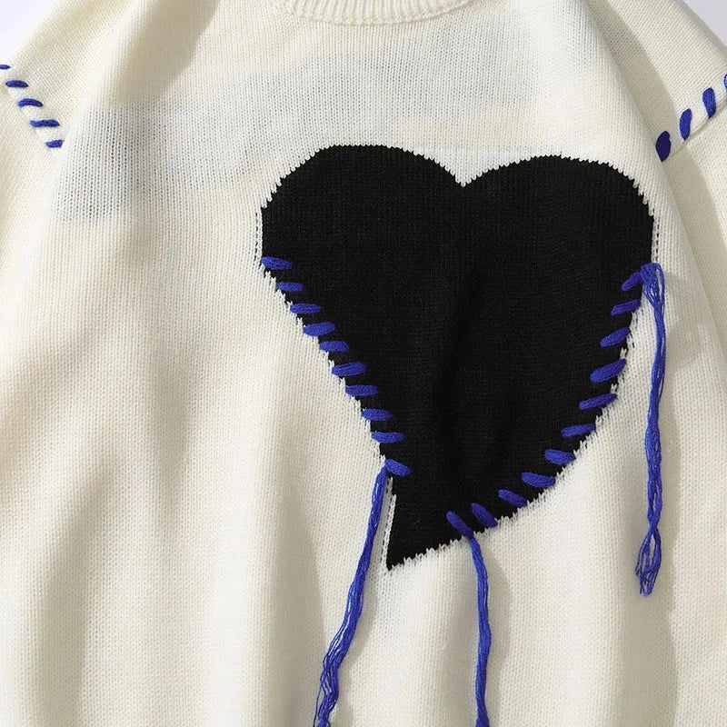 HEART SHAPE SWEATER