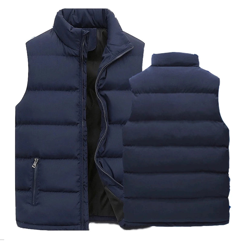 Puffer Vest with Zipper