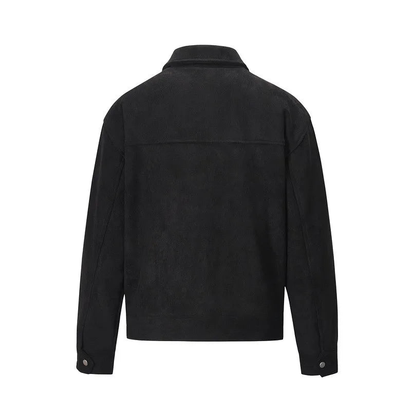 Suede Utility Jacket