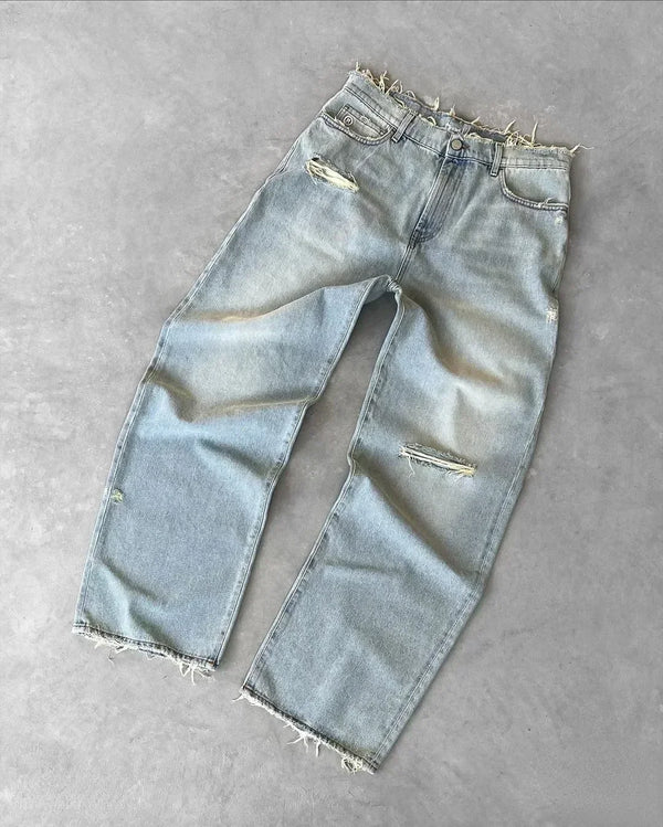 Retro High Baggy Jeans