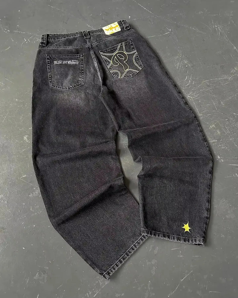 Retro High Baggy Jeans